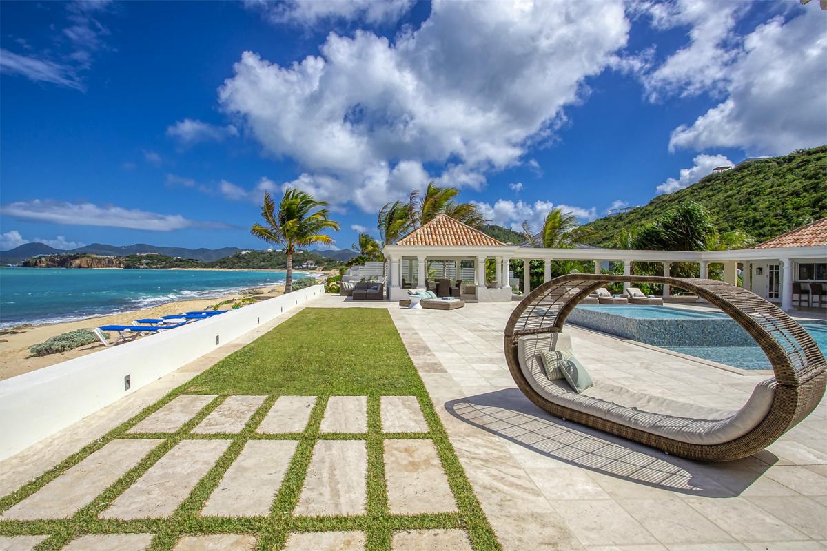 A louer villa 3 chambres Terres Basses Saint Martin_ Piscine - 10